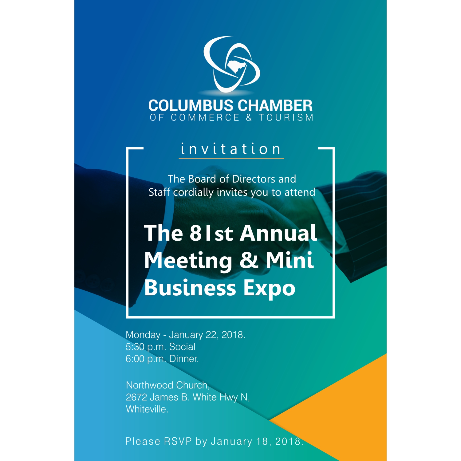 Print Design by M.charadva for Columbus Chamber of Commerce and Tourism | Design #17190675