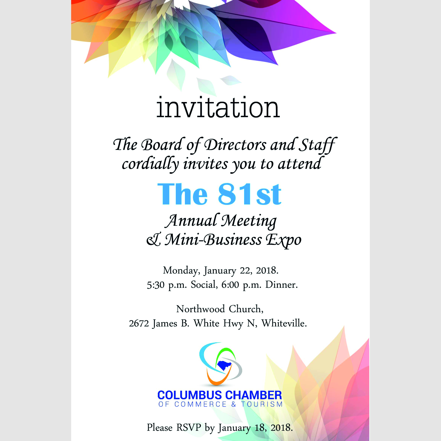 Print Design by M.charadva for Columbus Chamber of Commerce and Tourism | Design #17196820
