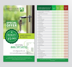 Flyer Design by sun_design for National Home Guaranteed | Design: #17277354