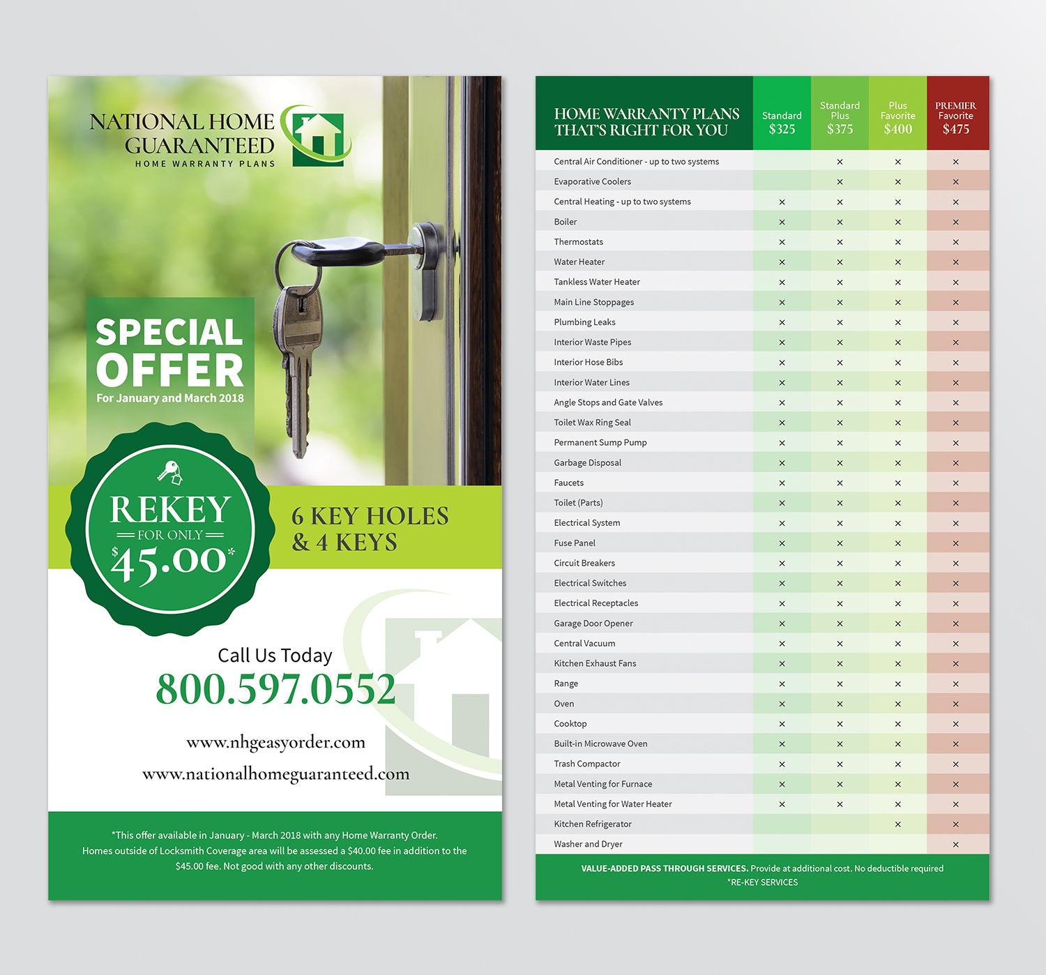 Flyer Design by sun_design for National Home Guaranteed | Design #17309011