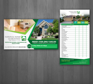 Flyer Design by Schöpfer for National Home Guaranteed | Design: #17190278