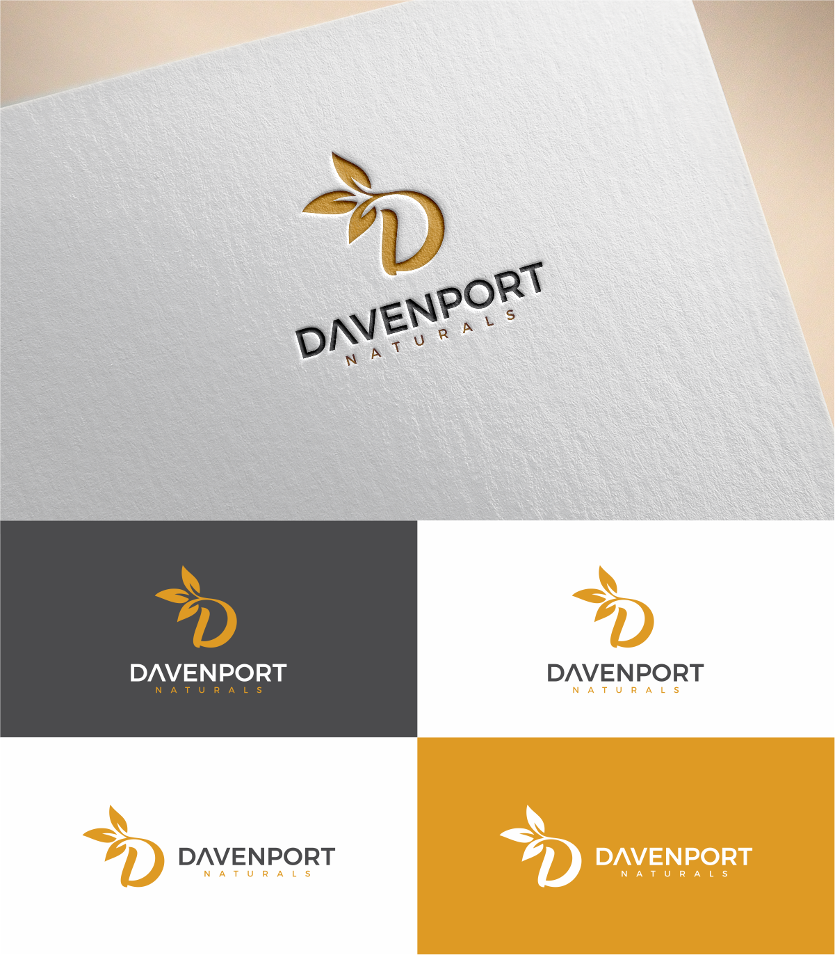 Logo-Design von MKR für Davenport Naturals | Design #17268298