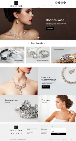 Web Design by pb for this project | Design: #17209026