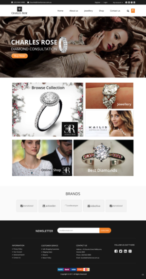 Web Design by pb for this project | Design: #17209027