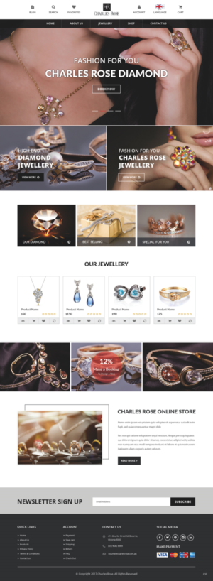 Web Design by pb for this project | Design: #17209033