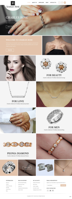 Web Design by pb for this project | Design: #17209034
