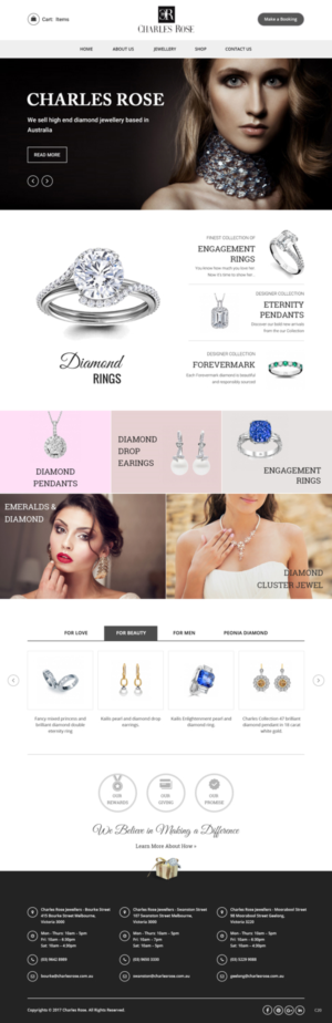 Web Design by pb for this project | Design: #17209035
