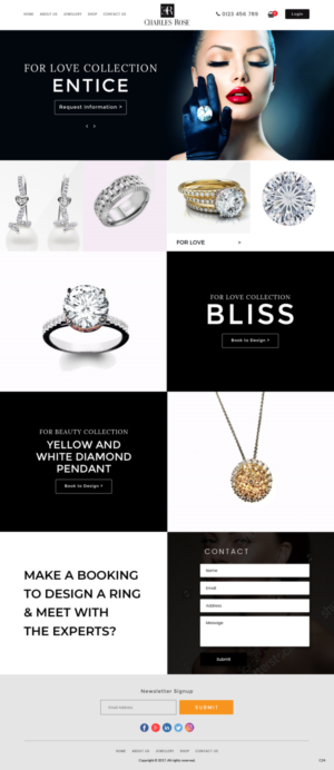 Web Design by pb for this project | Design: #17209036