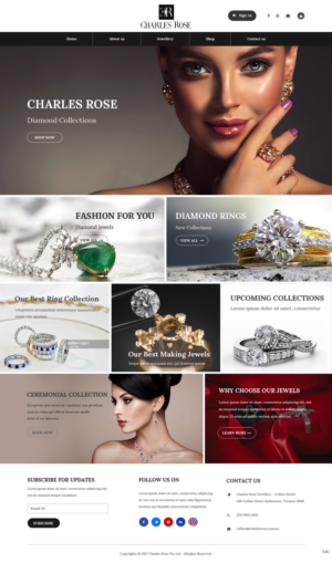 Web Design by pb for this project | Design: #17209037