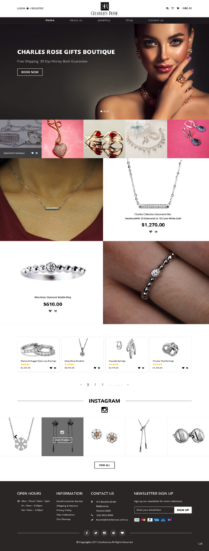 Web Design by pb for this project | Design: #17209047