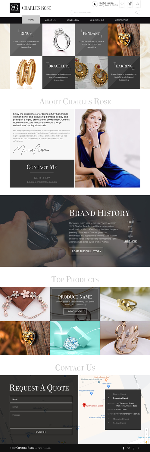 Web Design by rightway for this project | Design #17209322