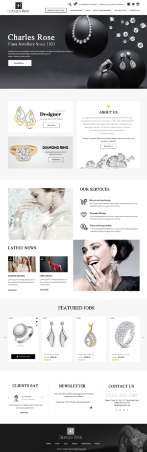 Web Design by Xclusive Designers for this project | Design #17206316