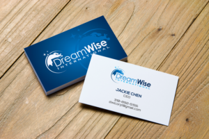 Business Card design for Dreamwise International  | Business Card Design by JK18