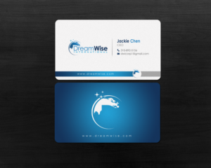Business Card design for Dreamwise International  | Business Card Design by chandrayaan.creative