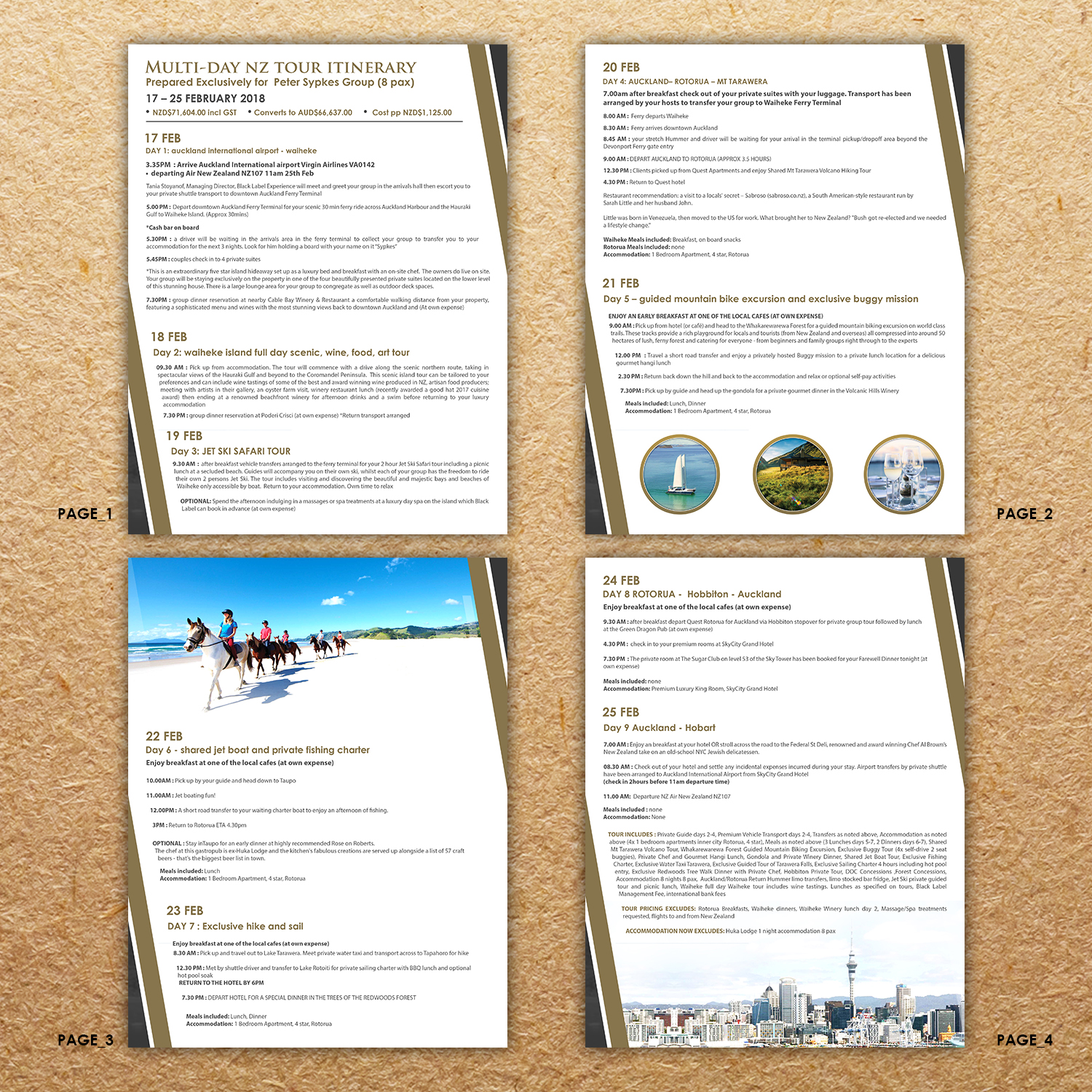 Brochure Design by debdesign for Black Label Experience | Design #17238603