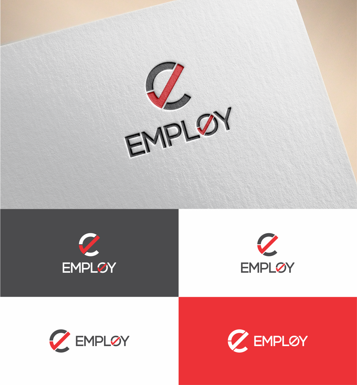 Logo Design by MKR for Employ | Design #17202483