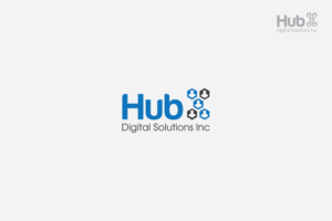 Logo Design by Cut N Cue Media Solutions for HubX Digital Solutions Inc. | Design: #17314946