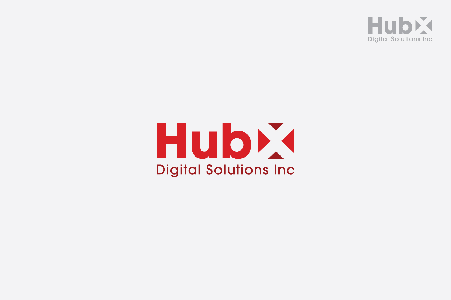 Logo Design by Cut N Cue Media Solutions for HubX Digital Solutions Inc. | Design #17315126