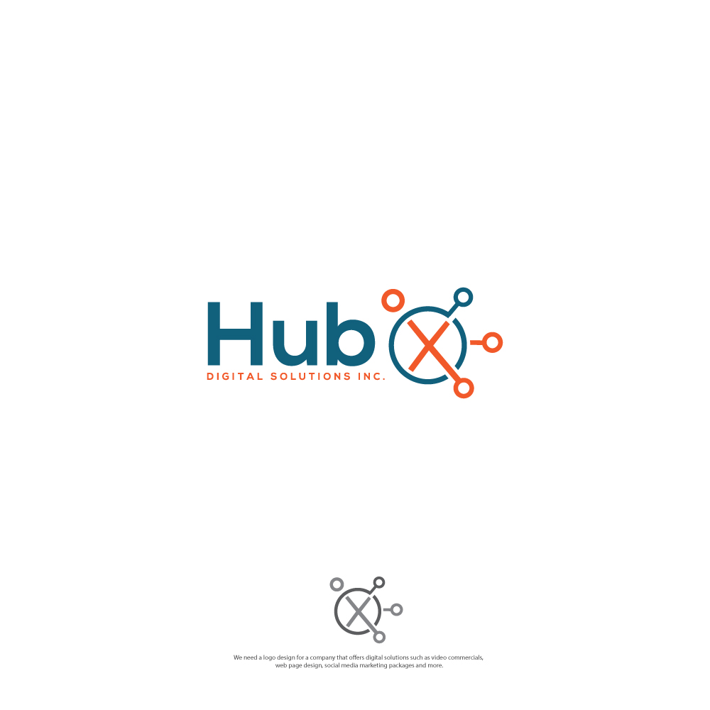 Design de Logo par ecorokerz pour HubX Digital Solutions Inc. | Design #17314360