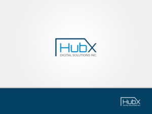 Logo Design by e-mind for HubX Digital Solutions Inc. | Design: #17319766
