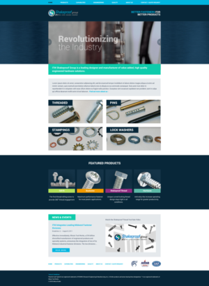 Web-Design von Channel Studio für ITW Shakeproof | Design: #17329633