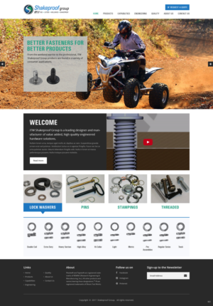 Web Design par pb pour ITW Shakeproof | Design : #17209103