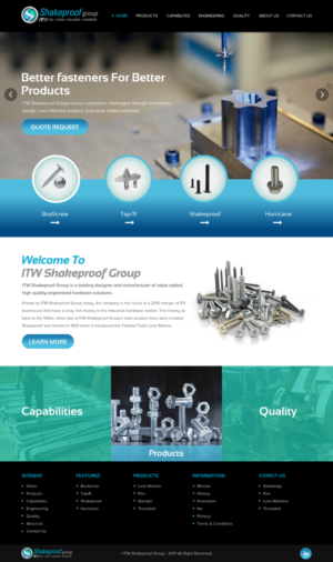 Web-Design von rightway für ITW Shakeproof | Design: #17256291