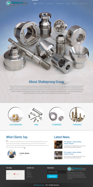 Web-Design von rightway für ITW Shakeproof | Design: #17256300
