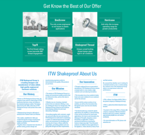 Web-Design von Skepi für ITW Shakeproof | Design: #17317764