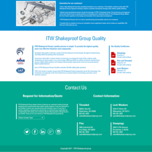 Web-Design von Skepi für ITW Shakeproof | Design: #17317767