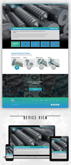 Web-Design von PiXthemes für ITW Shakeproof | Design: #17326856