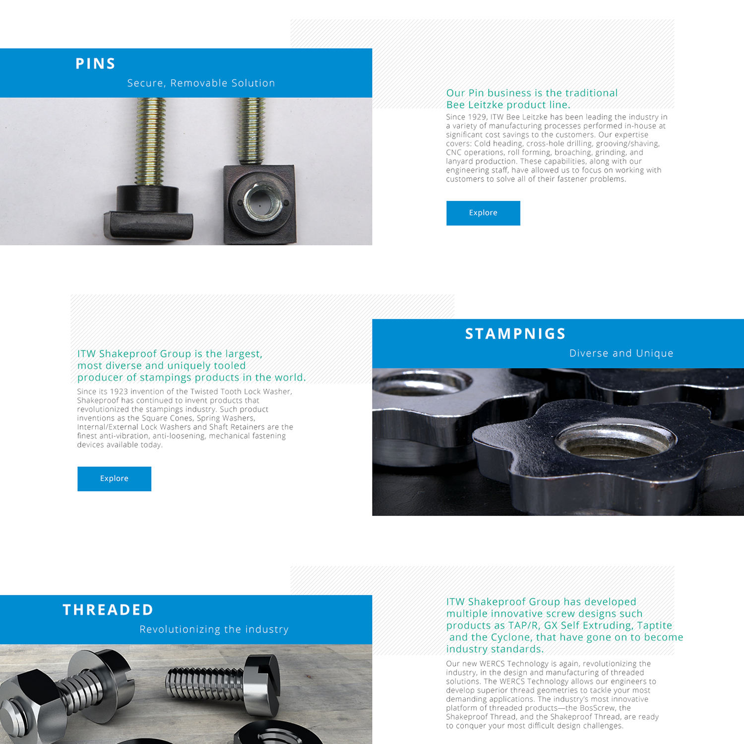 Web-Design von CEcraft für ITW Shakeproof | Design #17210024