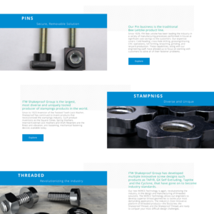 Web-Design von CEcraft für ITW Shakeproof | Design: #17210024