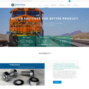 Web-Design von CEcraft für ITW Shakeproof | Design: #17237353
