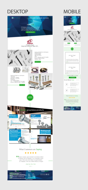 Web-Design von Bahamimoune für ITW Shakeproof | Design: #17288099