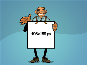 Cartoon Design Walking Advertisement | Advertisement Design by alemi