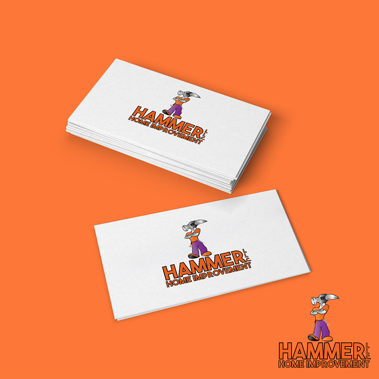 Logo Design by Irina  for Hammer Home Improvement LLC | Design #17243279