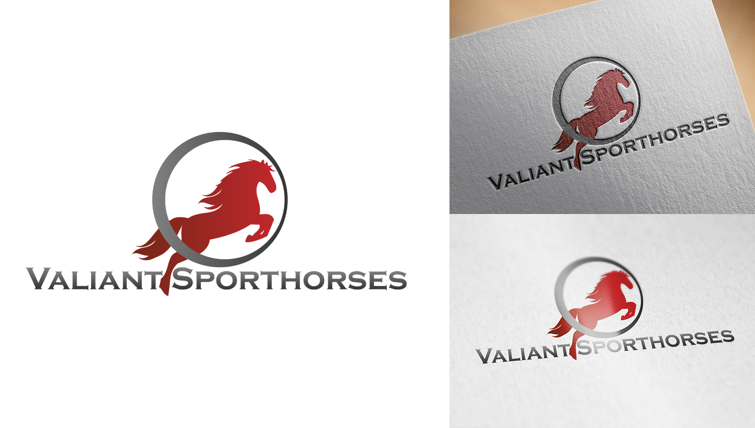 Logo Design by sinbad83 for Valiant Sporthorses | Design #17357576