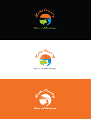 Logo Design by anonrotide for Lake Country Lawn and Landscape | Design: #17227853