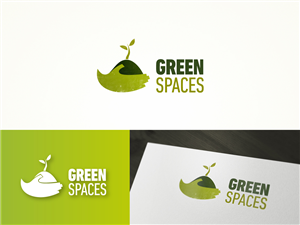 GREEN SPACES | Logo Design by olvanita