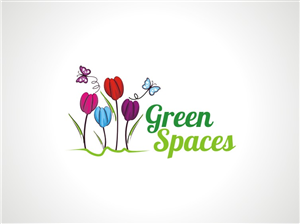 GREEN SPACES | Logo Design by RINIDEH