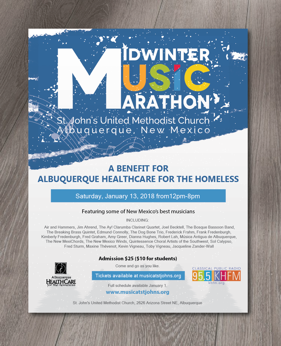 Flyer Design by alex989 for St. John's United Methodist Church | Design: #17210874