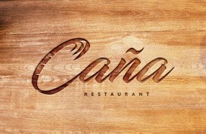 Caña Restaurant  or just Caña  | Logo Design by GLDesigns
