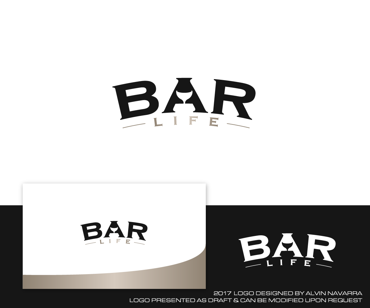 Logo Design by alvinnavarra for Bar Life | Design #17220458