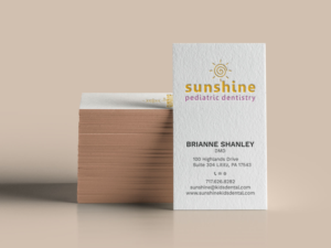 Fresh, modern, fun business card for pediatric dental practice | Business Card Design by Tripti Ranjan Gain