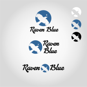 Logo Design by said.tempo for Blue Raven Pilot Escorts  | Design: #17330863