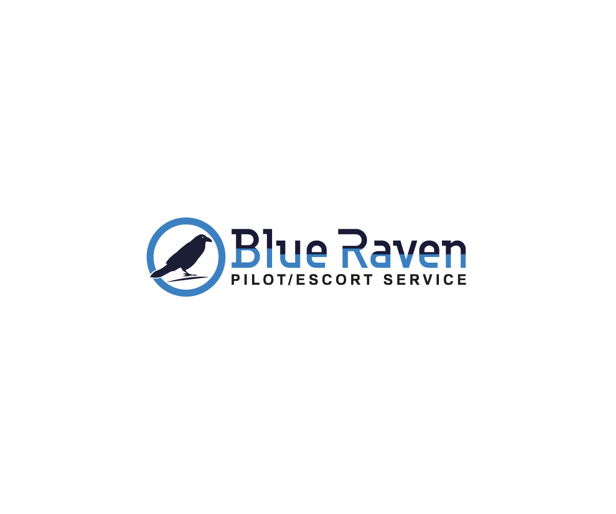 Logo Design by Unicgraphs for Blue Raven Pilot Escorts  | Design #17357361