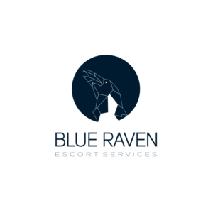 Blue Raven          optional- (pilot/escort services)  | Logo Design by savvyartstudio