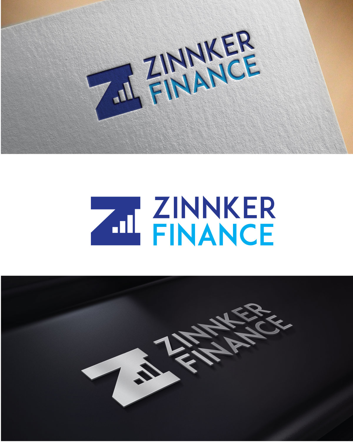 Design de Logo et Carte de Visite par Creativdiz pour Zinnker Finance | Design #17218838