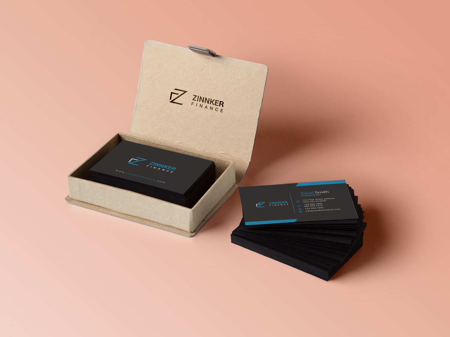 Logo and Business Card Design by ArtGallery for Zinnker Finance | Design #17261096